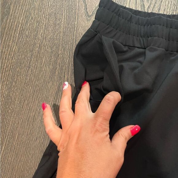 NWOT Tonal High Rise Athletic Jogger Pants Black Size 2X - Picture 7 of 10